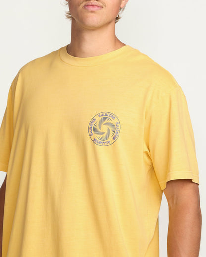 Swivel Premium Wave Wash Tee - Lemon | Billabong