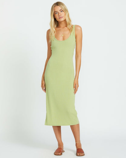 Take A Look Reversible Dress - Avocado | Billabong
