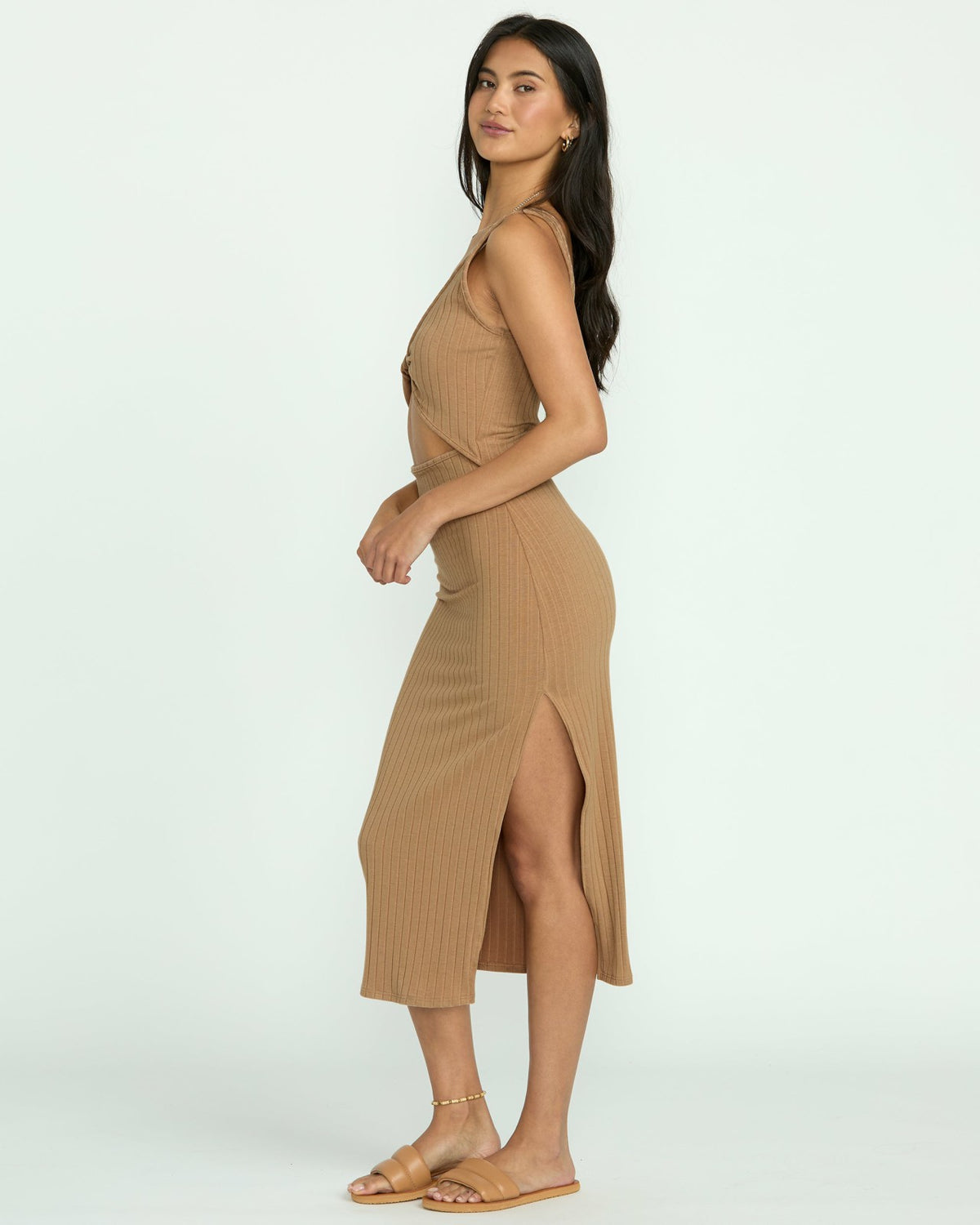 Take A Look Reversible Dress - Rose Brown | Billabong