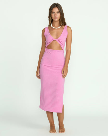 Take A Look Reversible Dress - Bright Rose | Billabong