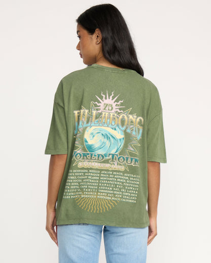 Take A Tour T-Shirt - Luv Army | Billabong