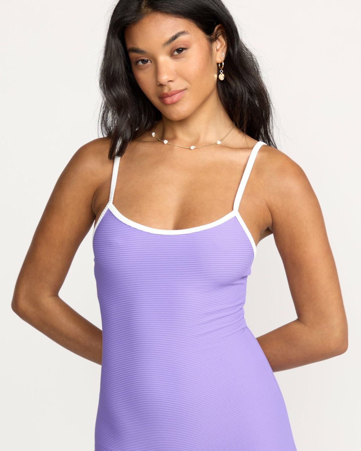 Tanlines Retro Tank Surfsuit - Purple Punch | Billabong