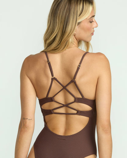 Tanlines Strappy One-Piece Swimsuit - Kona | Billabong