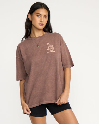 The Great Waves T-Shirt - Espresso | Billabong