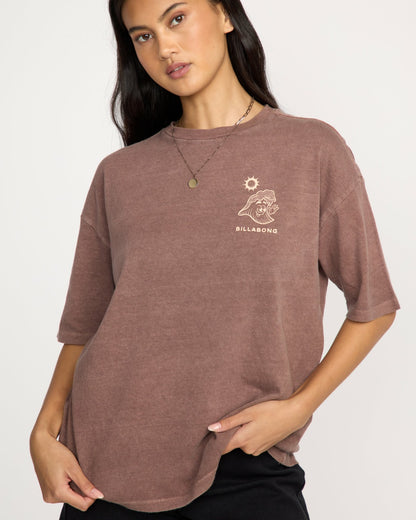The Great Waves T-Shirt - Espresso | Billabong