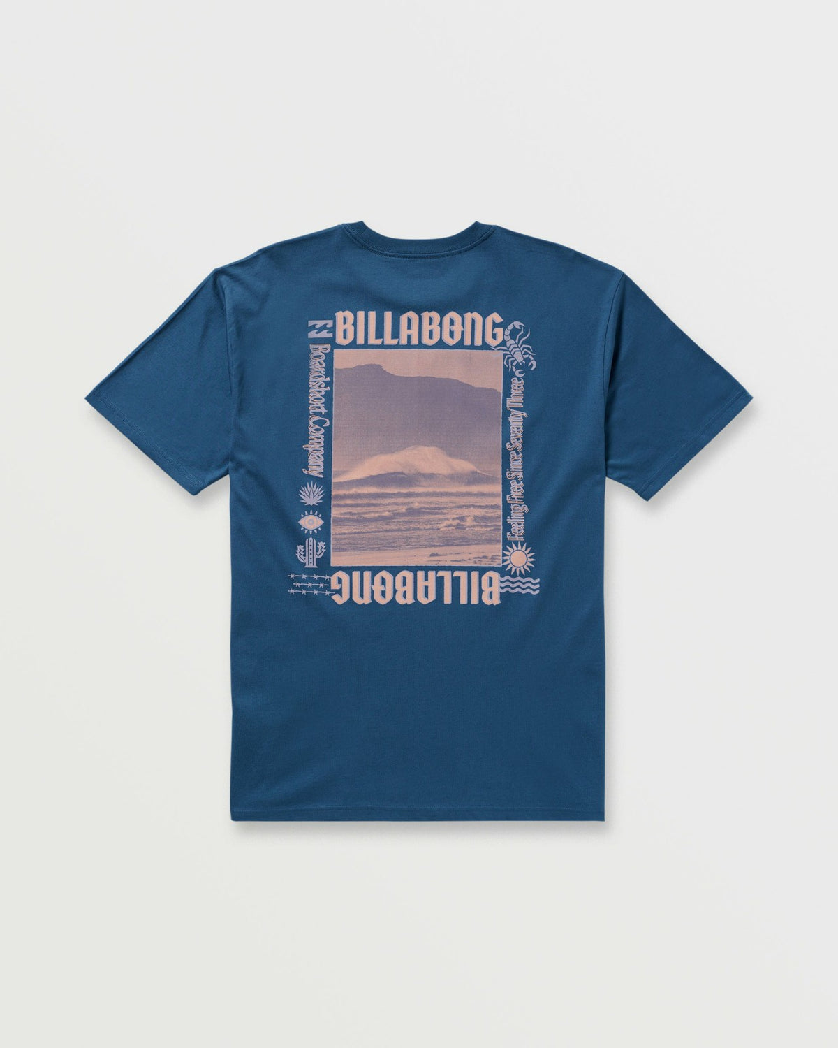 The Hunt Regular Tee - Deep Blue | Billabong