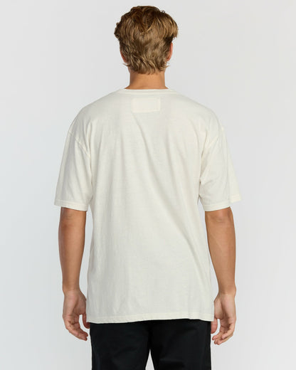 The Label Garage Regular Short Sleeve T-Shirt - Off White | Billabong
