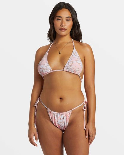 The Tropics Call Remi Triangle Bikini Top - Feelin Peachy | Billabong