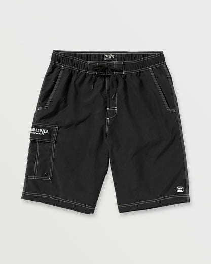Throw On Laybacks 21" Trunks - Black | Billabong