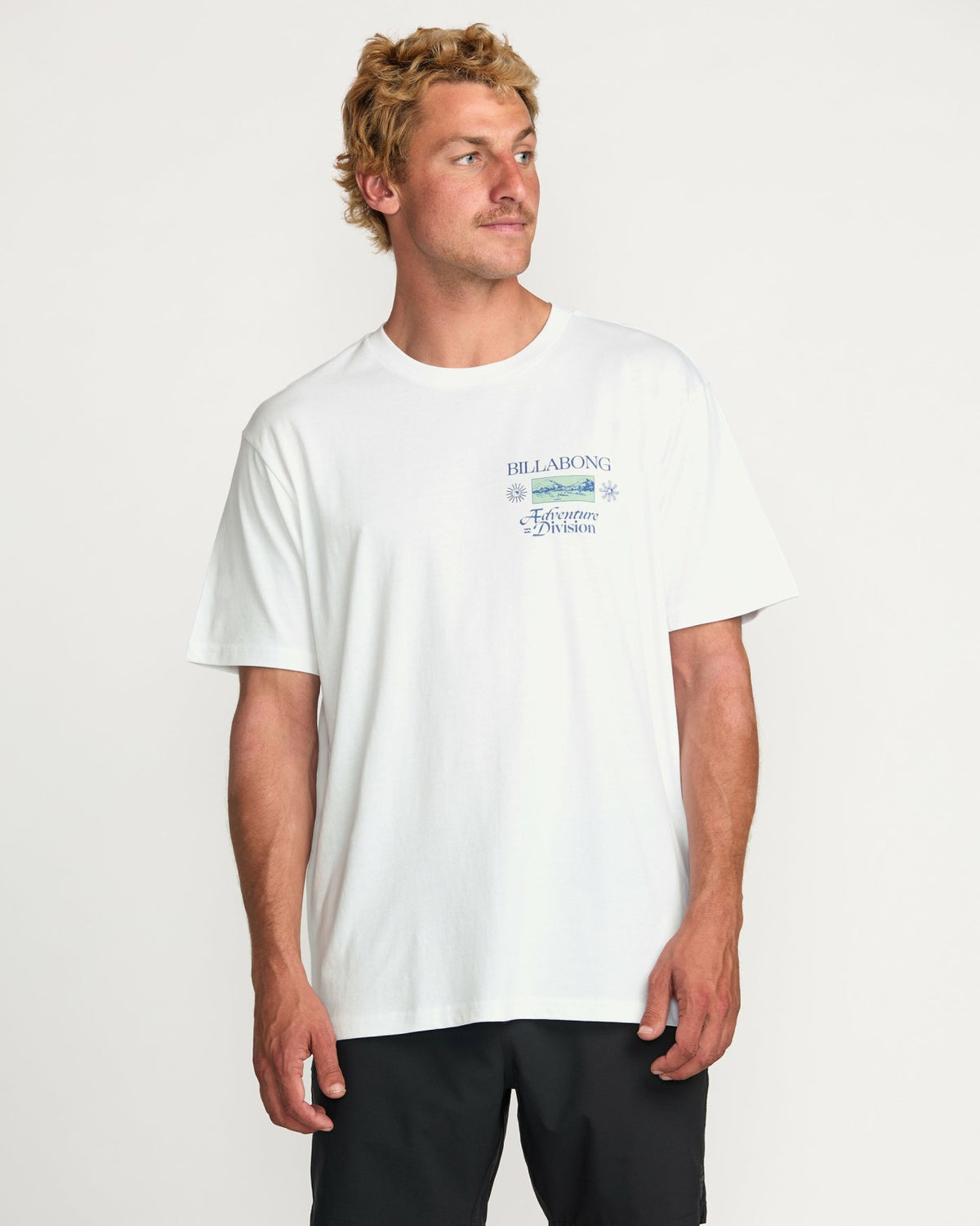 Tidel Research A/Div Tee - White | Billabong