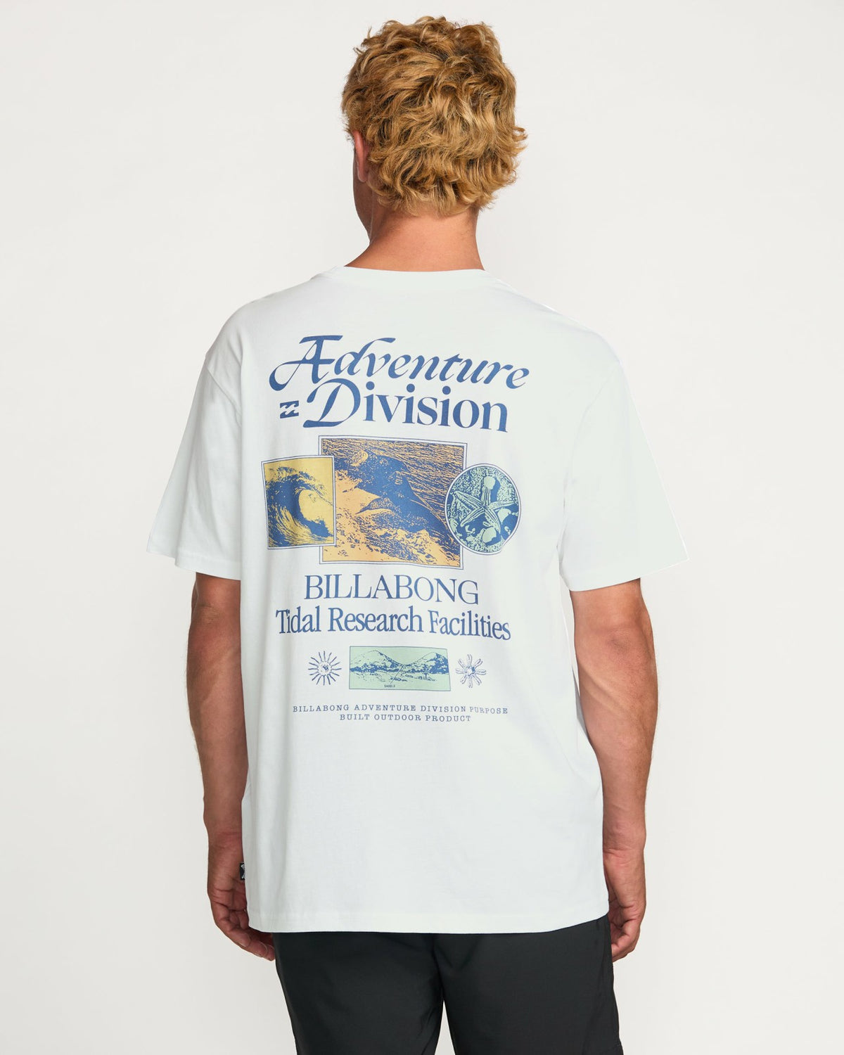 Tidel Research A/Div Tee - White | Billabong