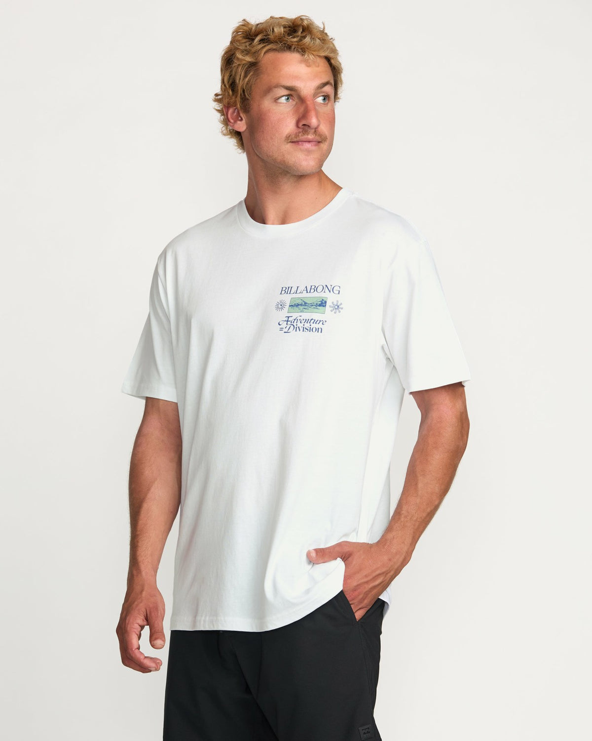 Tidel Research A/Div Tee - White | Billabong