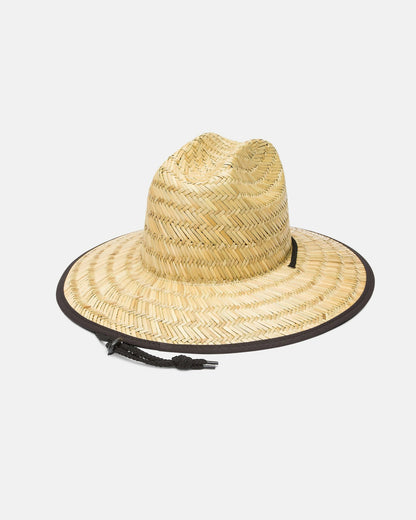 Tides Patch Straw Hat - Black Multi | Billabong