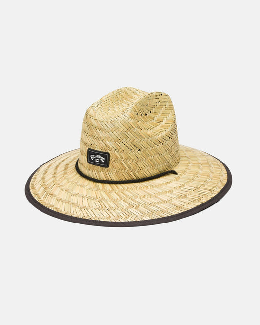 Tides Print Straw Hat - Black | Billabong