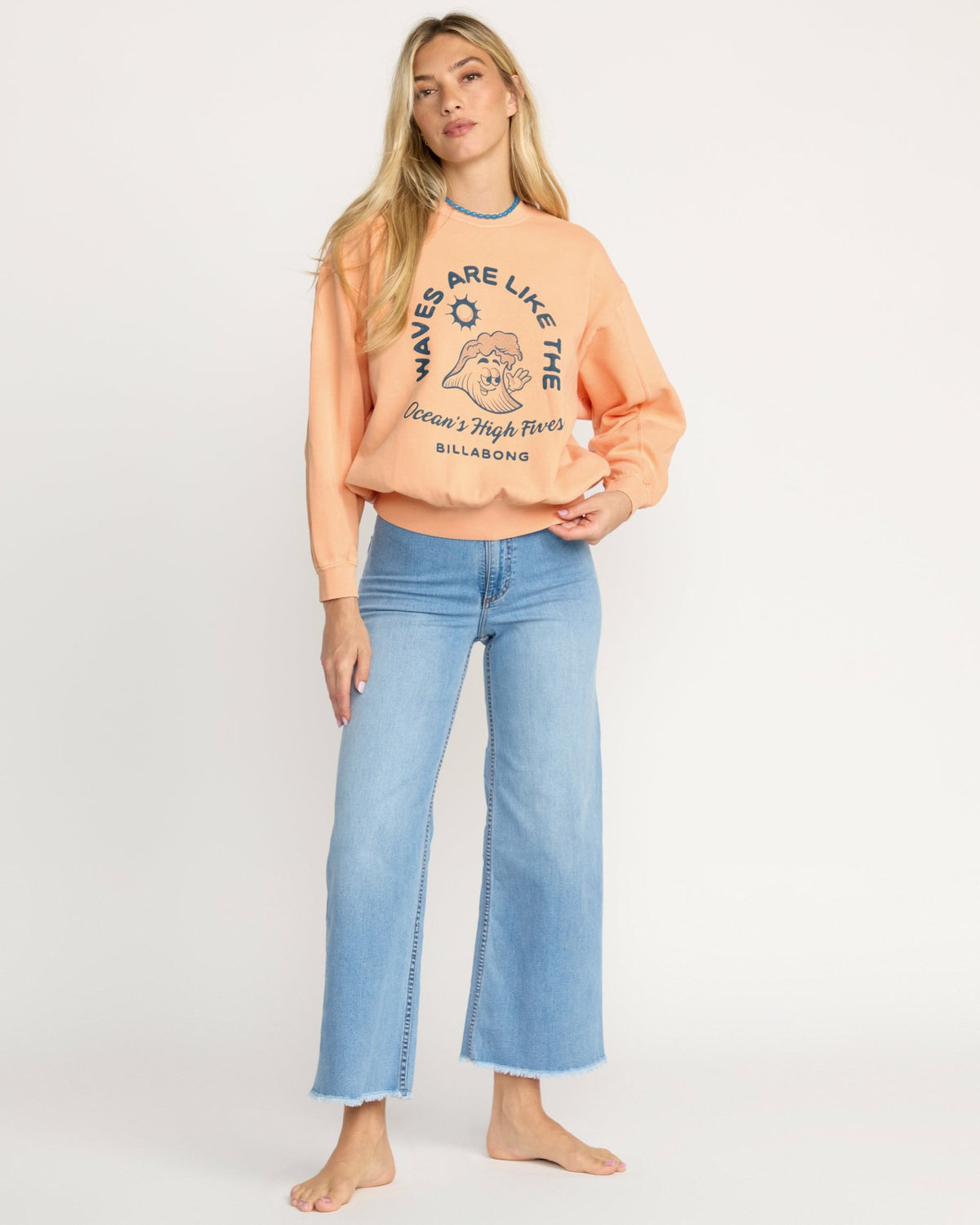 Time For Kendal Crewneck Sweatshirt - Sunstone | Billabong