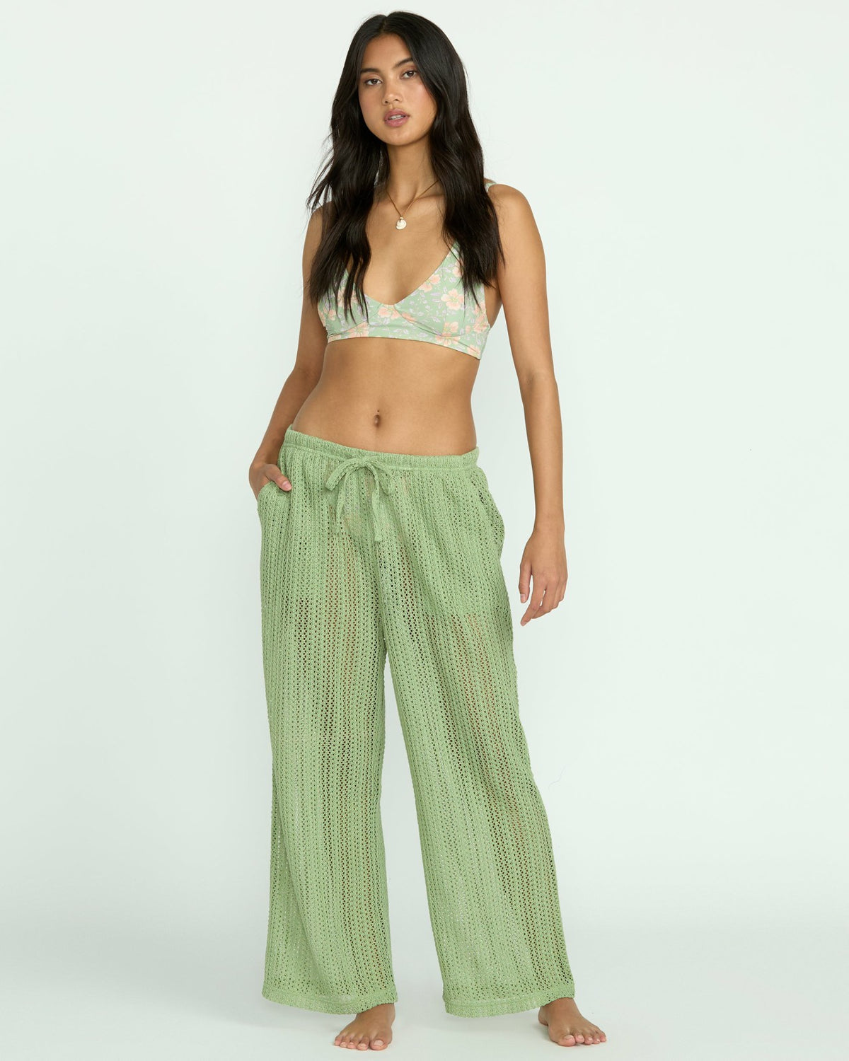 Tropic Beach Cover-Up Pants - Pistachio | Billabong