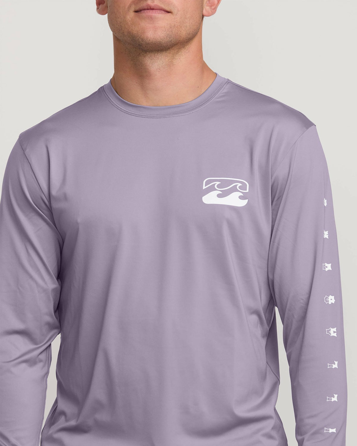 Unity Loose Fit Long Sleeve Surf Tee - Light Purple | Billabong