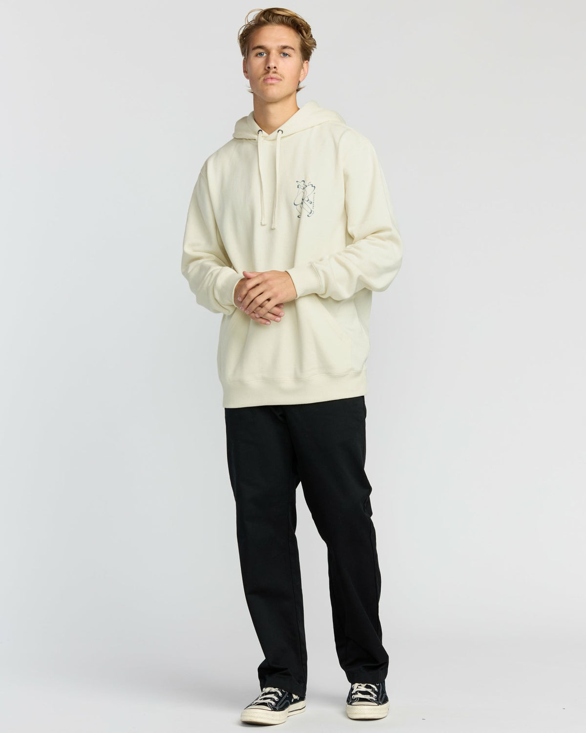 Up The Beach Pullover Sweatshirt - Off White | Billabong