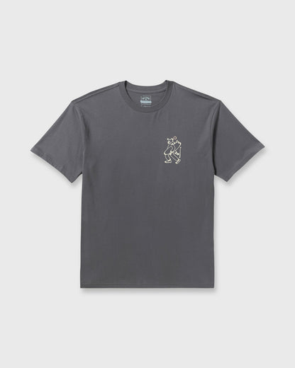 Up The Beach Regular Short Sleeve T-Shirt - Char | Billabong