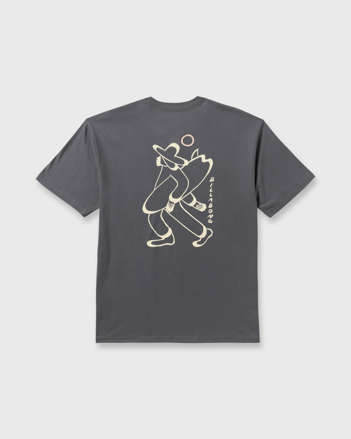 Up The Beach Regular Short Sleeve T-Shirt - Char | Billabong