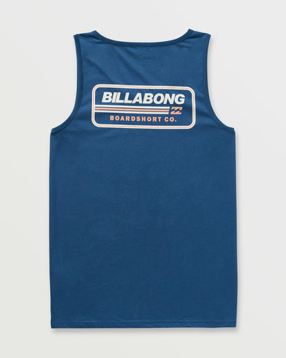 Walled Premium Tank - Deep Blue | Billabong
