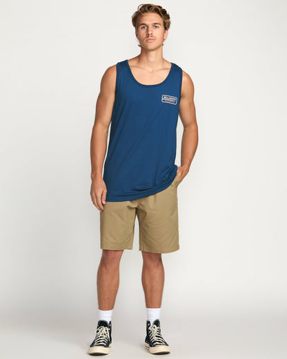 Walled Premium Tank - Deep Blue | Billabong