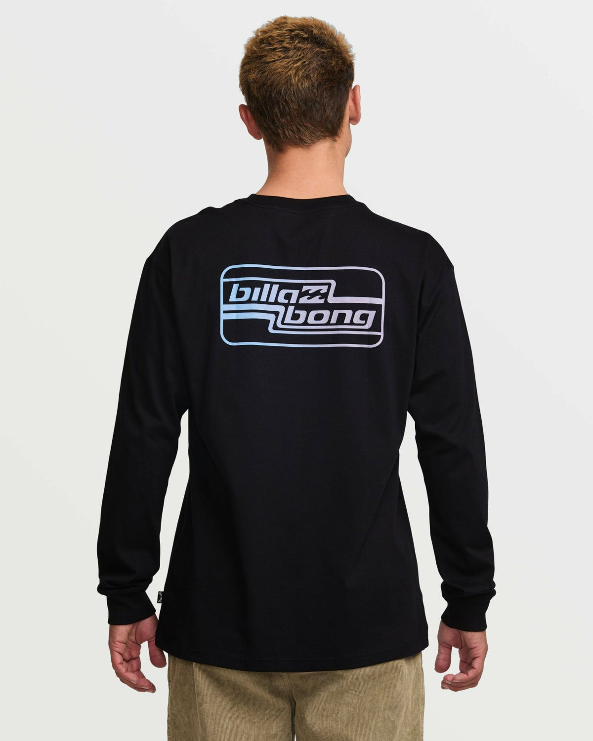 Walled Regular Long Sleeve Tee - Black | Billabong