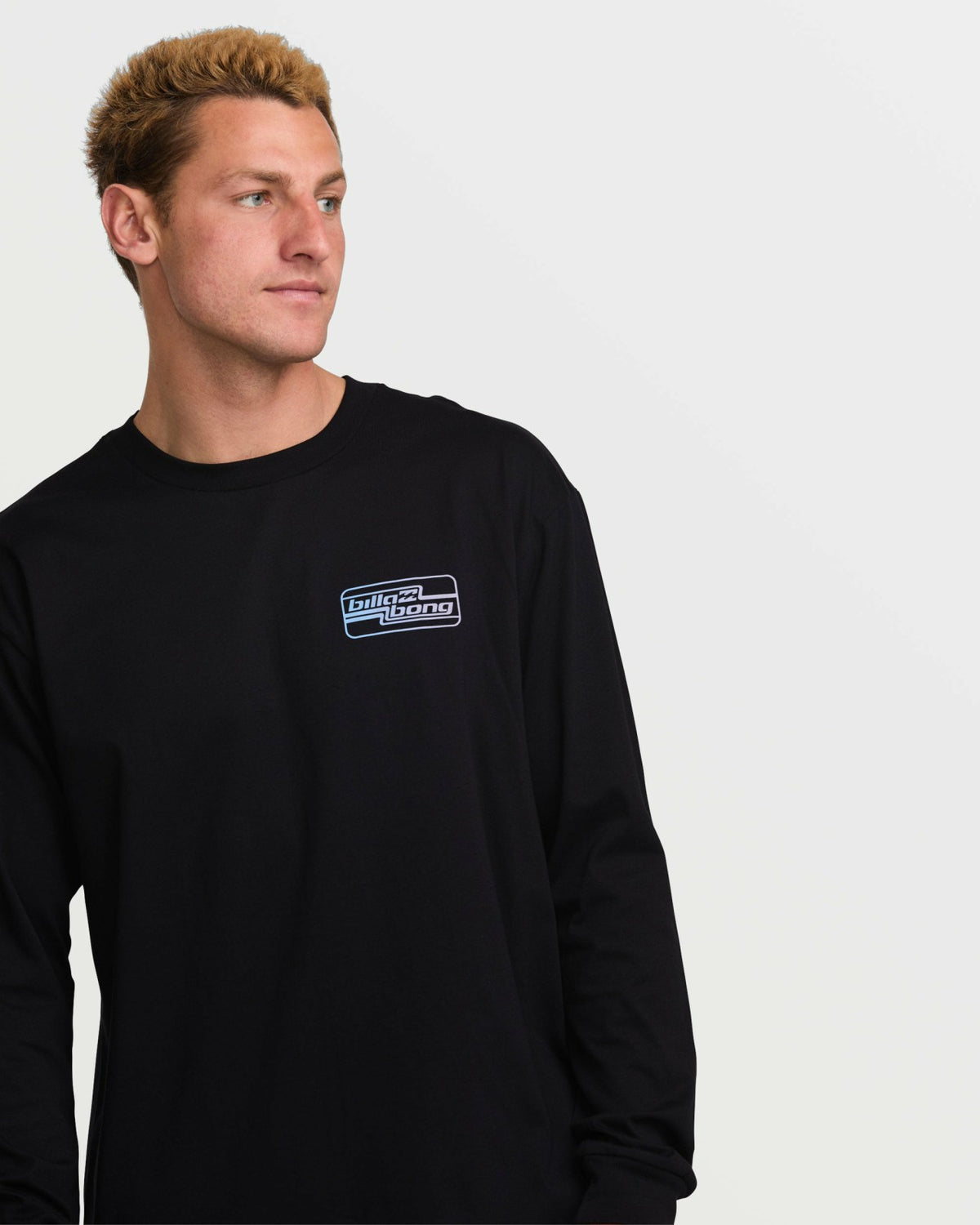 Walled Regular Long Sleeve Tee - Black | Billabong