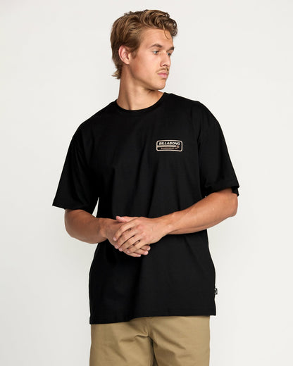 Walled Regular Tee - Black | Billabong