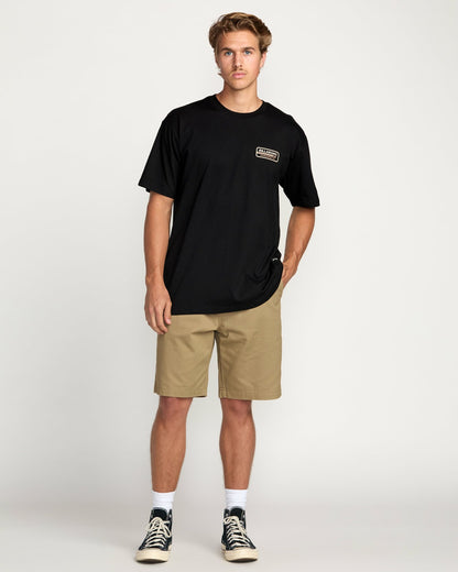 Walled Regular Tee - Black | Billabong