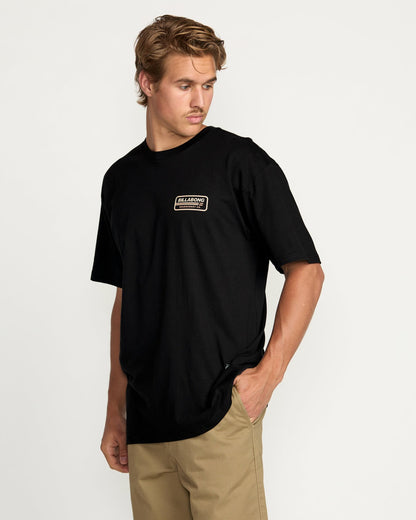 Walled Regular Tee - Black | Billabong