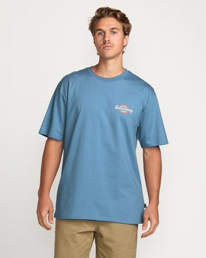 Walled Regular Tee - Carolina Blue | Billabong