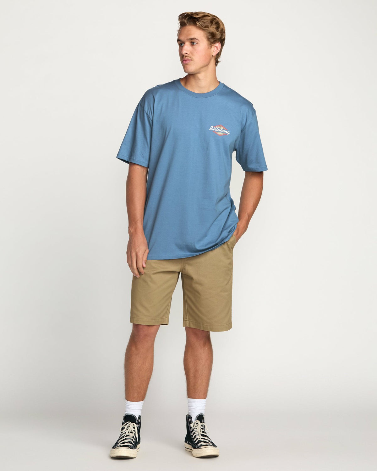 Walled Regular Tee - Carolina Blue | Billabong