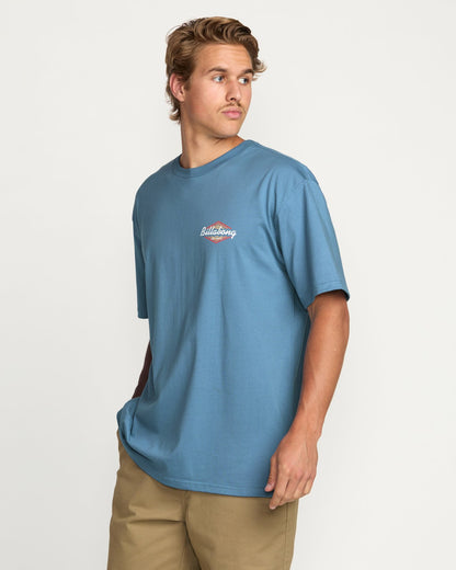 Walled Regular Tee - Carolina Blue | Billabong
