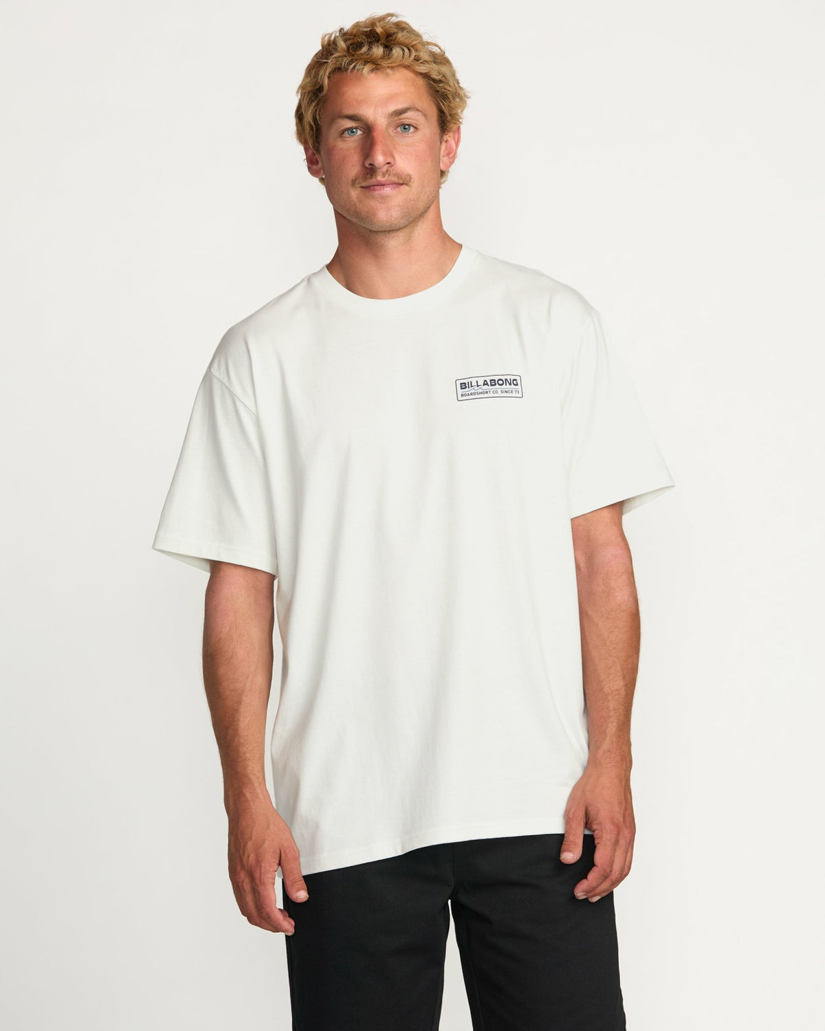 Walled Regular Tee - Off White | Billabong