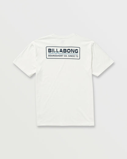 Walled Regular Tee - Off White | Billabong