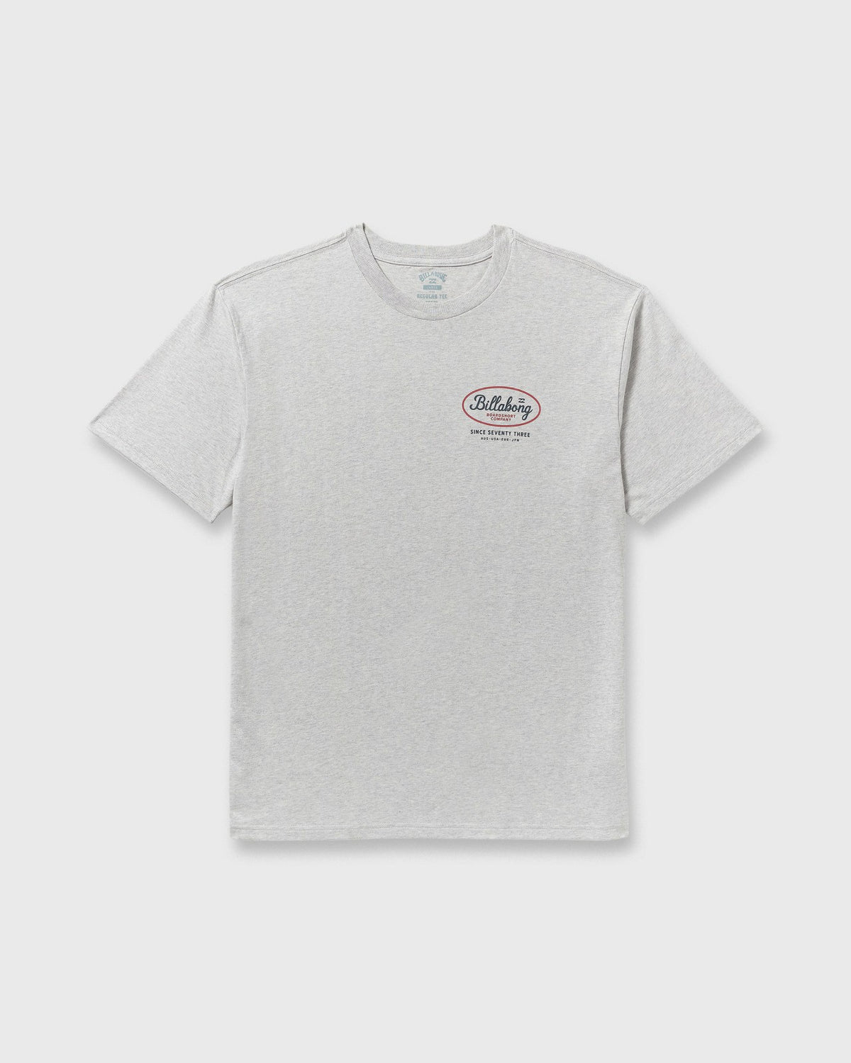 Walled Regular Short Sleeve T-Shirt - Lt Grey Htr | Billabong