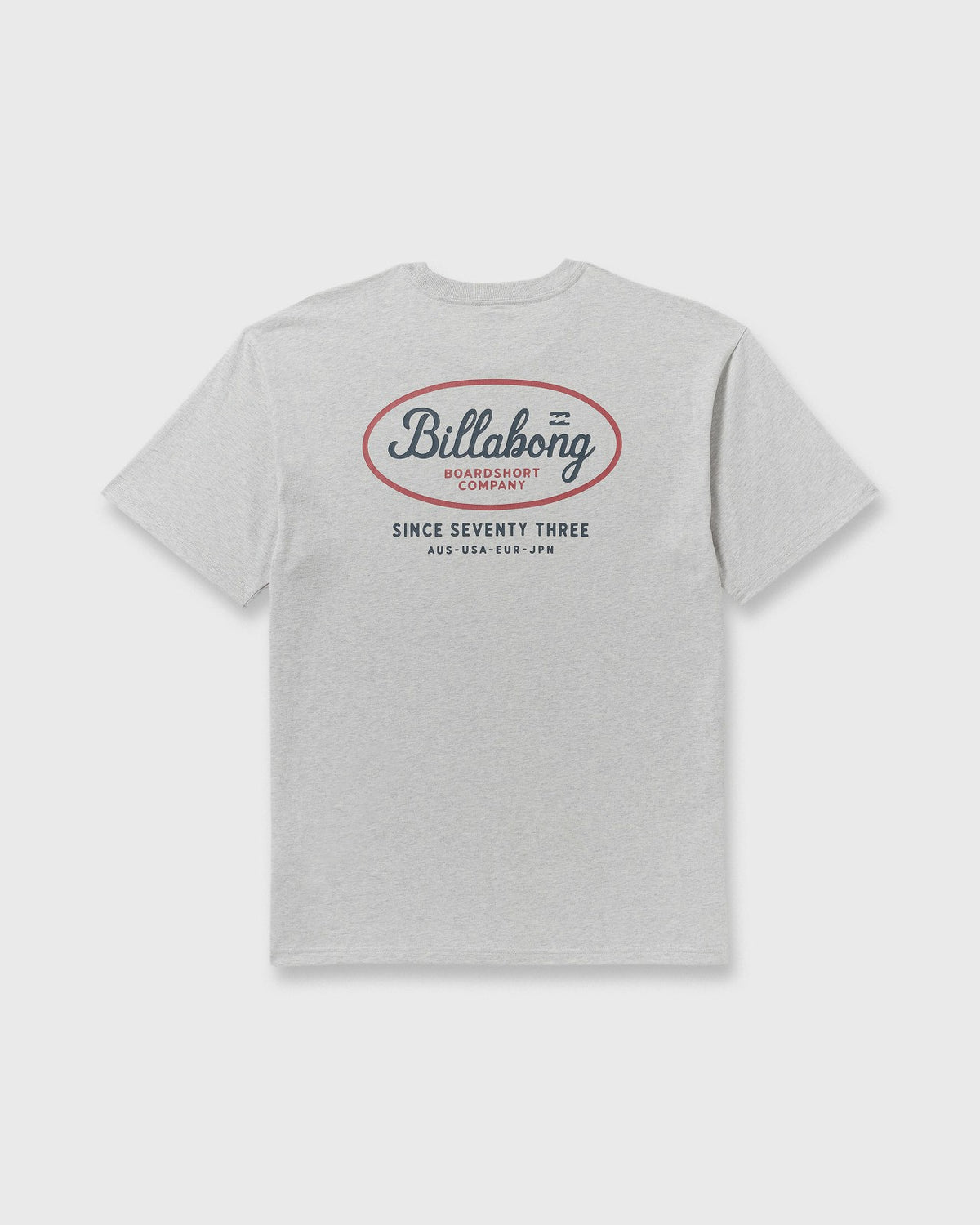 Walled Regular Short Sleeve T-Shirt - Lt Grey Htr | Billabong