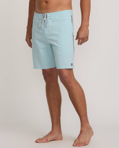 Wategos Lo Tide 19" Boardshorts - Dusty Blue | Billabong