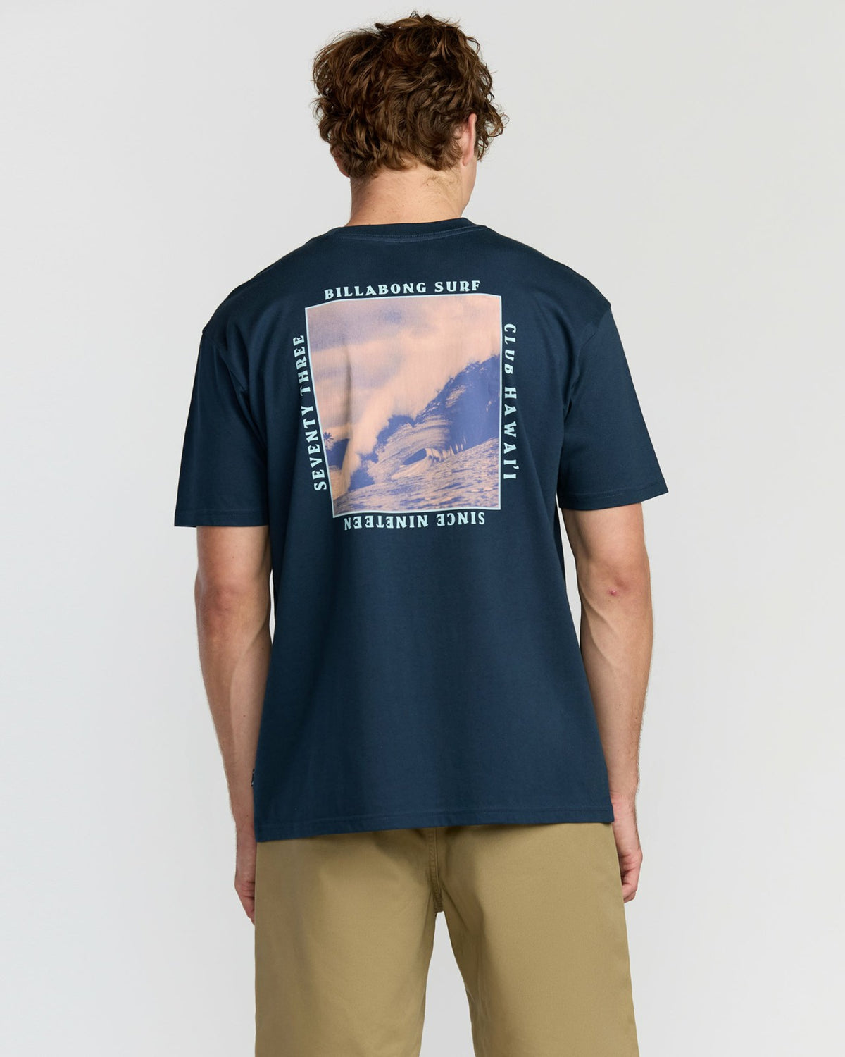 Wave Hi Premium Short Sleeve T-Shirt - Navy | Billabong