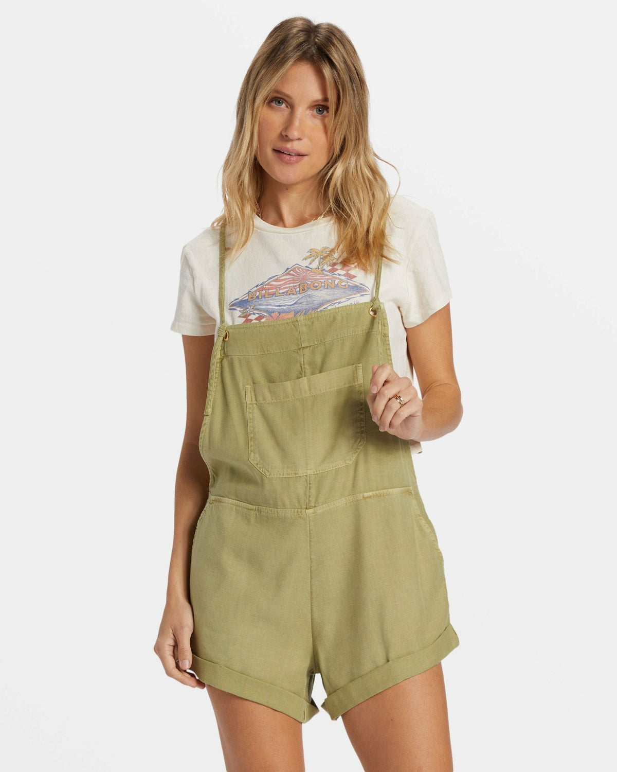 Wild Pursuit Romper - Avocado | Billabong