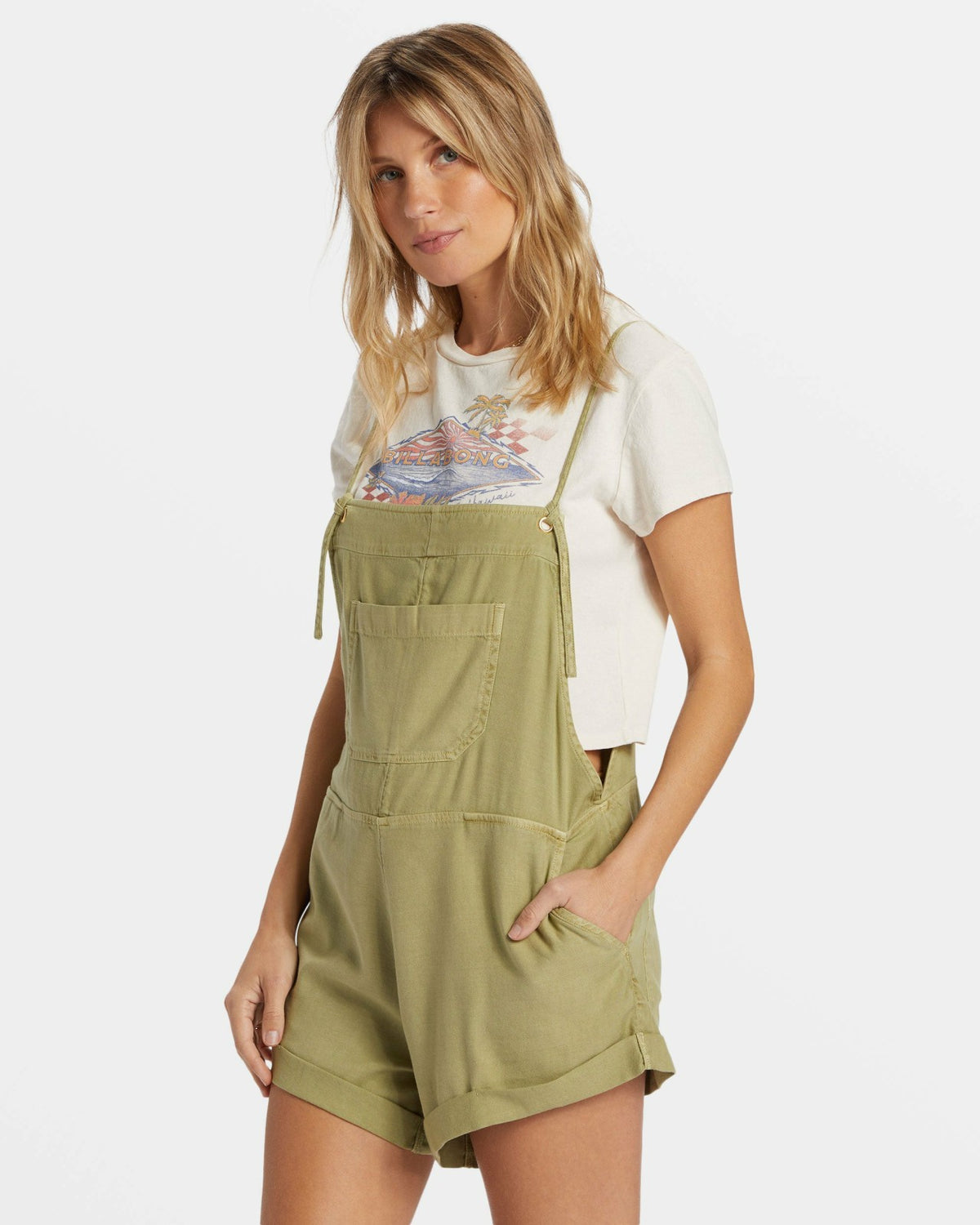 Wild Pursuit Romper - Avocado | Billabong