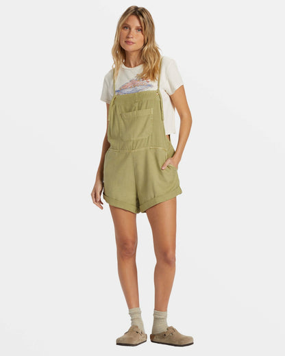 Wild Pursuit Romper - Avocado | Billabong