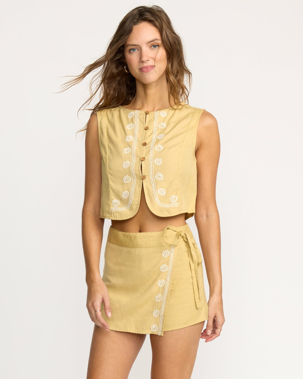 Your Crush Skort - Light Olive | Billabong