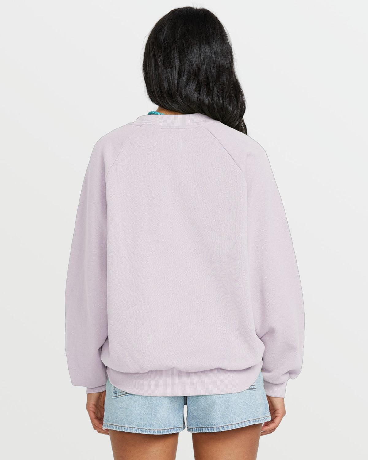 The Waves Crew Sweatshirt - Amethyst Smoke | Billabong