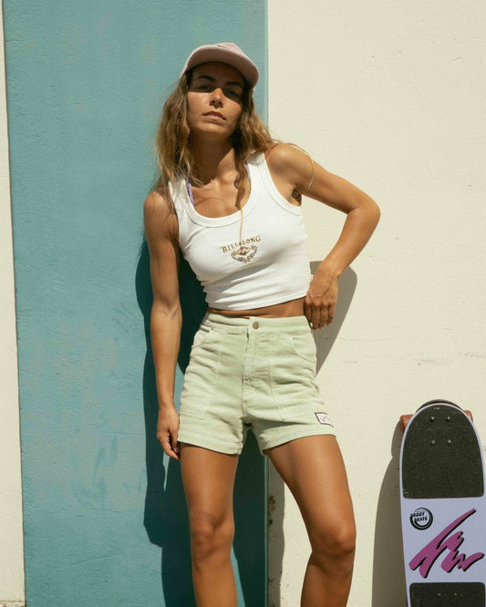 Set The Tone Cord Short - Pistachio | Billabong