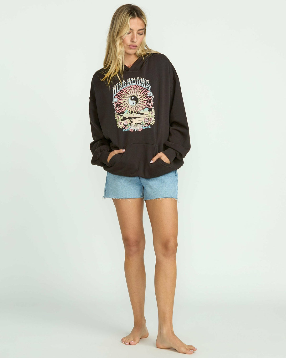 Ride Out Hoodie - Black Sands | Billabong