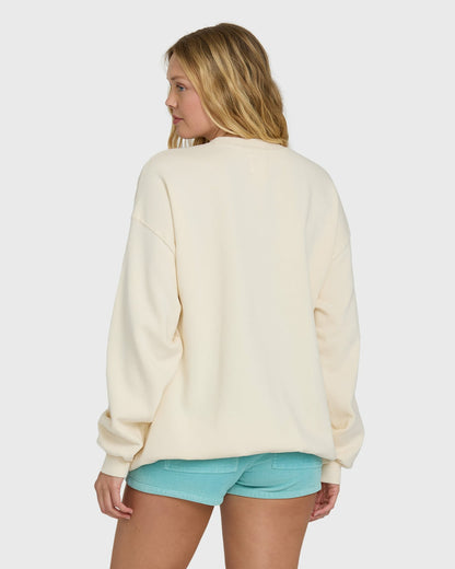 Ride In Crewneck Sweatshirt - Whitecap | Billabong