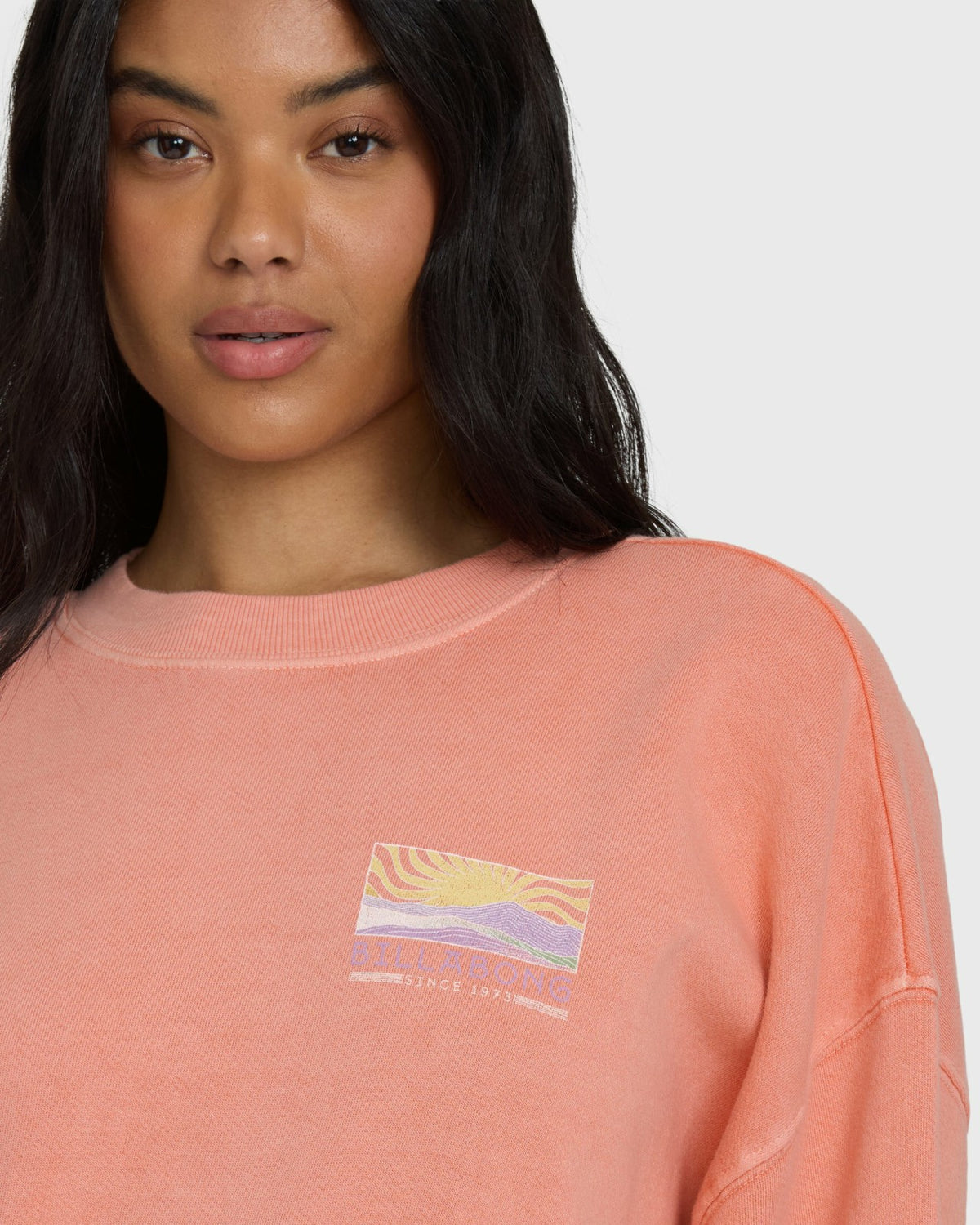 Ride In Crewneck Sweatshirt - Peach Out | Billabong