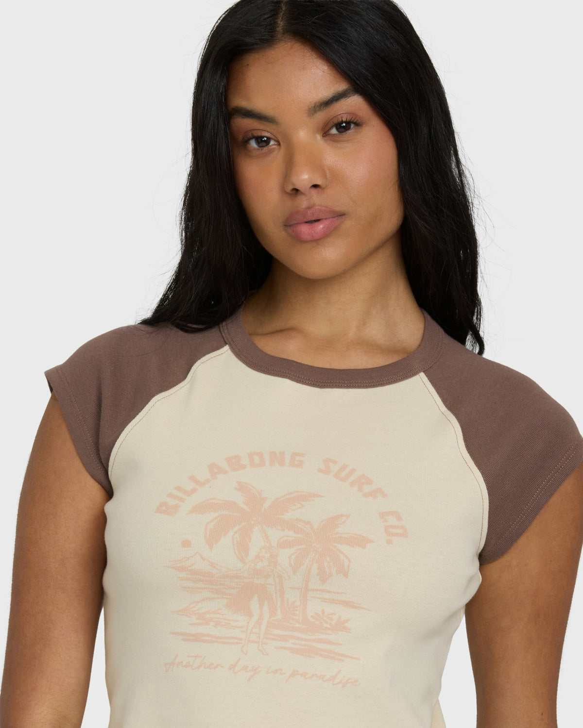 Paradise Raglan Short Sleeve T-Shirt - Kona | Billabong